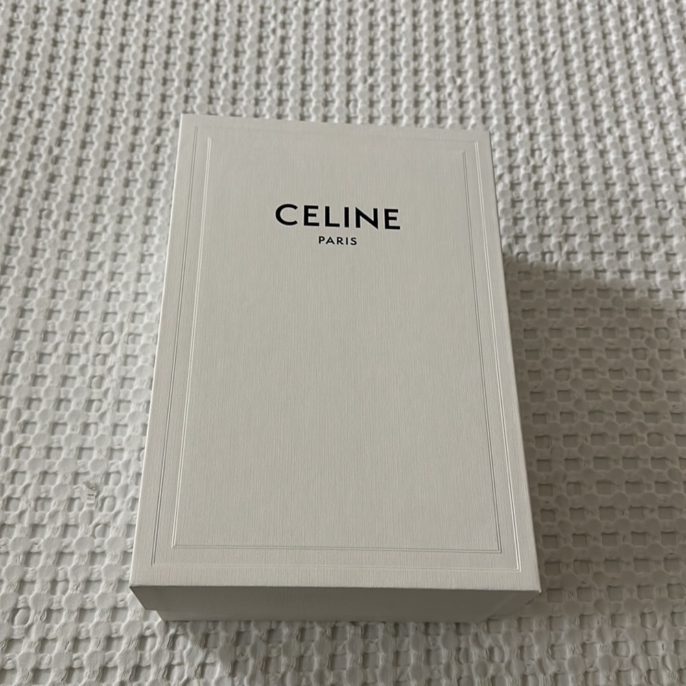 Celine Brown Leather Criss Cross Slide Sandals. Size 38 - Picture 4 of 8